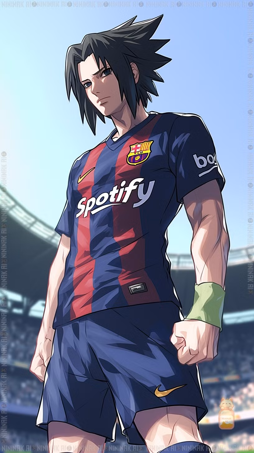 Sasuke thi đấu với Sharingan siêu việt, đọc trận đấu như thần và tung đường chuyền chí mạng.