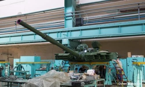 Thăm dây chuyền sản xuất xe tăng T-84 Ukraine