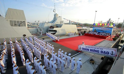 HQND Việt Nam chính thức biên chế hai chiến hạm Gepard 3.9