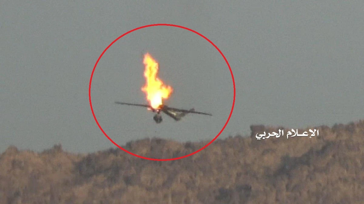 Đội quân chân đất Houthi lại bắn hạ UAV "khủng" của Mỹ