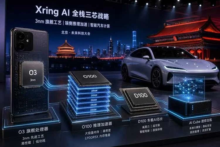 Ôtô Xiaomi sẽ có khả năng tự lái vượt trội nhờ chip Xring D100