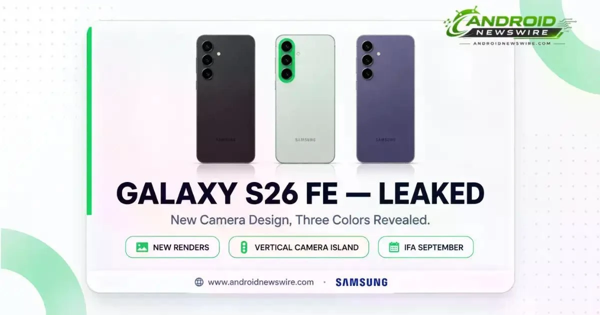 Rò rỉ thông số kỹ thuật của Samsung Galaxy S26 FE