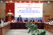 Bà Bùi Thị Minh Hoài, Ủy viên Bộ Chính trị, Bí thư Trung ương Đảng, Bí thư Đảng ủy MTTQ, các đoàn thể Trung ương, Chủ tịch Ủy ban Trung ương MTTQ Việt Nam.