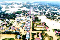Nhiều địa phương ở Bắc Ninh vẫn ngập nặng