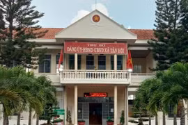 Trụ sở UBND xã Tân Hội, tỉnh Lâm Đồng.