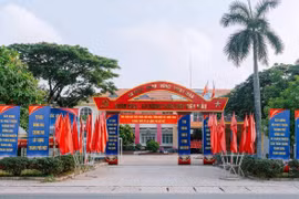 Trụ sở UBND xã Xuân Hòa.