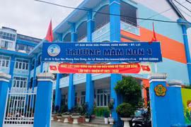 Trường Mầm non 1 (phường Xuân Hương, tỉnh Lâm Đồng).