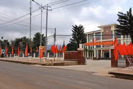 Trụ sở UBND xã Nam Ban Lâm Hà, tỉnh Lâm Đồng.