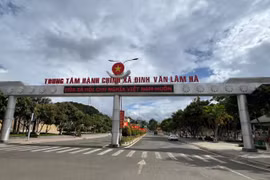Một góc xã Đinh Văn Lâm Hà, tỉnh Lâm Đồng.