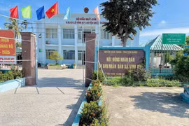 Trụ sở UBND xã Vĩnh Kim, tỉnh Đồng Tháp.