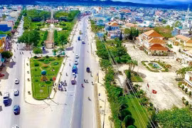 Một góc của xã Đức Trọng.