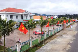 Trung tâm xã Đam Rông 1, tỉnh Lâm Đồng.