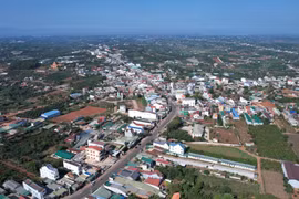 Một góc của xã Tân Hà Lâm Hà, tỉnh Lâm Đồng.