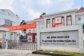 Trụ sở UBND Phường Trảng Dài.