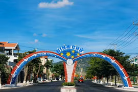 Một góc của Phường Ninh Chử.