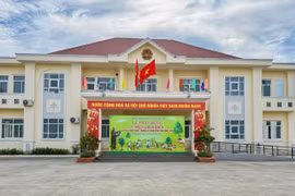 Trụ sở UBND xã Quảng Phú.
