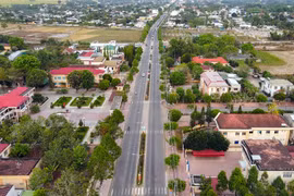 Trung tâm của xã Đức Linh, tỉnh Lâm Đồng.