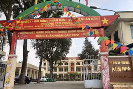 Trụ sở UBND phường Tam Phước.
