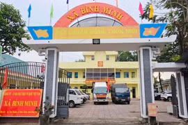 Trụ sở UBND xã Bình Minh.