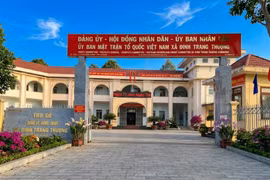 Trụ sở UBND xã Đinh Trang Thượng.