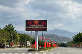 Một góc của xã Bác Ái Đông.