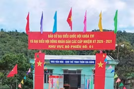 Một góc xã Nam Khánh Vĩnh.