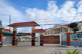 Trụ sở UBND xã Ka Đô.
