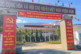 Trụ sở UBND xã Bác Ái Đông, tỉnh Khánh Hòa.
