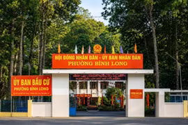 UBND phường Bình Long.