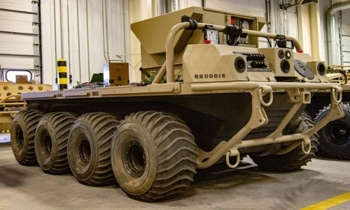 Ấn tượng độ "lỳ đòn" từ robot vận tải tối tân của quân đội Mỹ