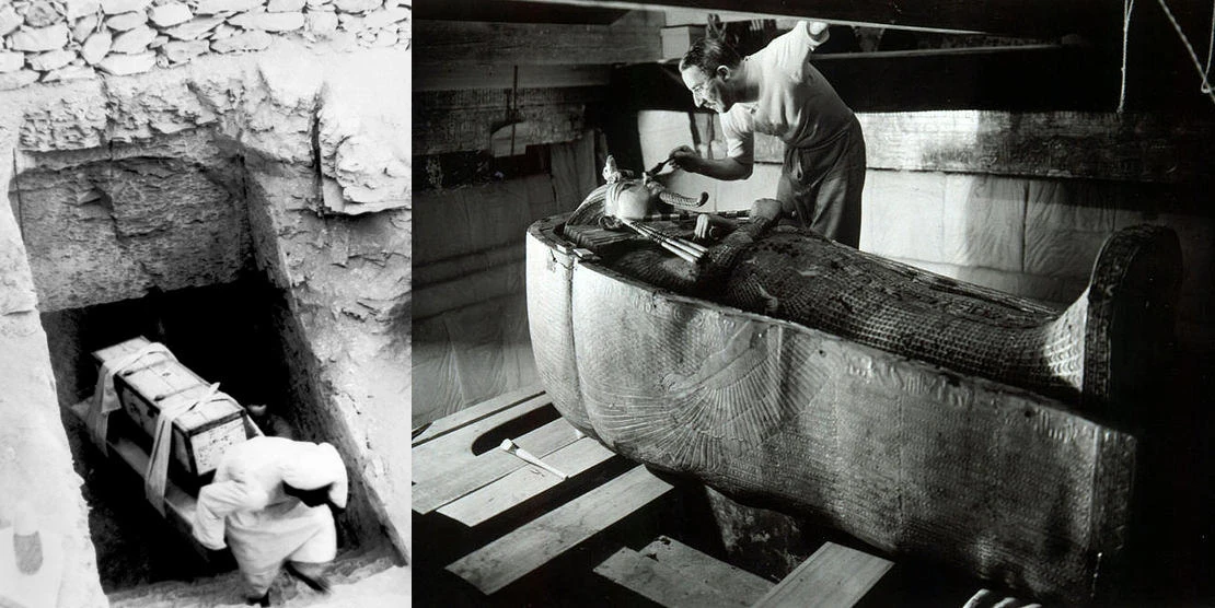Khai quật lăng mộ pharaoh Tutankhamun, lộ bí mật chấn động thế giới