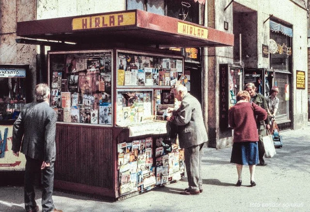 Bộ ảnh màu tuyệt đẹp Budapest những năm 1980