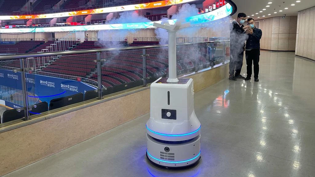 Nội soi Robot sát khuẩn phòng COVID-19 phục vụ Olympic 2022