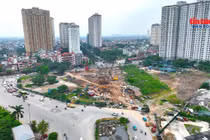 [GALLERY] Tăng tốc thi công nút giao Phạm Tu - đường 70, gỡ điểm nghẽn ùn tắc