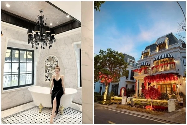 Bên trong biệt thự "ở tạm" của vợ chồng Đoàn Di Băng