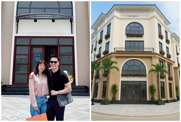 Biệt thự 3 mặt tiền bề thế đang xây của diễn viên Mạnh Trường 