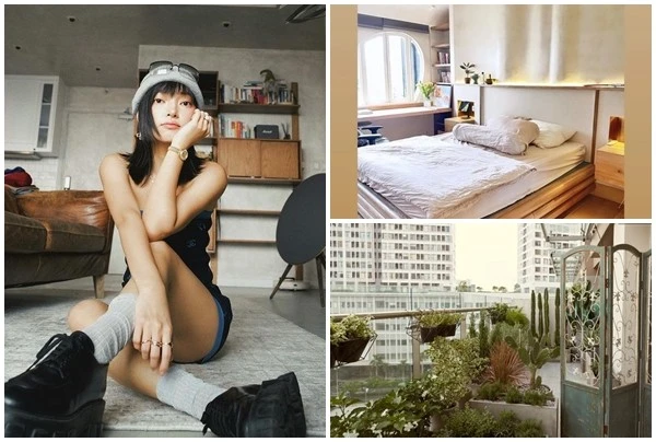 Cận cảnh căn hộ bạc tỷ ngập tràn cây xanh của Châu Bùi 