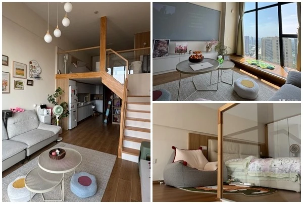 Bên trong căn hộ 47m2 ngỡ như penthouse đang gây sốt 