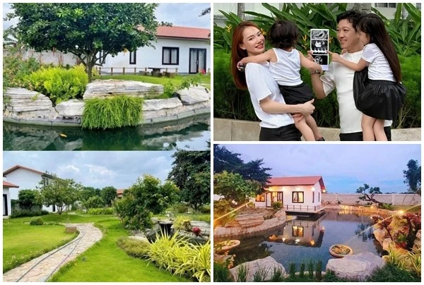 Biệt thự nhà vườn 70 tỷ của Trường Giang - Nhã Phương 