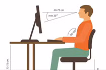 Phòng ngừa thoát vị đĩa đệm bắt đầu từ tư thế ngồi