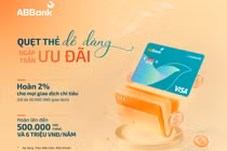 'Quẹt thẻ' ABBank, hoàn tiền tới 5%, nhận quà Van Gogh phiên bản giới hạn