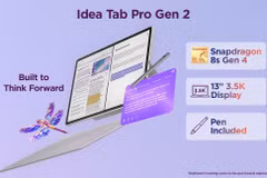 Lenovo Idea Tab mới tích hợp AI cùng phiên bản FIFA World Cup 26