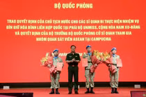 Việt Nam lần đầu tiên có sĩ quan giữ vị trí cấp cao tại phái bộ GGHB