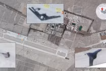UAV tàng hình khổng lồ của Trung Quốc cùng góp mặt tại căn cứ bí mật