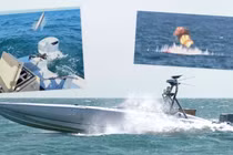 [GALLERY] Cận cảnh USV đã giải cứu các phi công trực thăng Mỹ bị Iran bắn hạ
