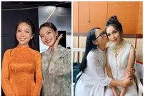 [GALLERY] Cô trò Hiền Thục - Phương Mỹ Chi giữ tình cảm bền chặt