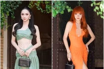[GALLERY] Hương Giang liên tục diện váy cắt xẻ táo bạo ở MGI All Stars 2026