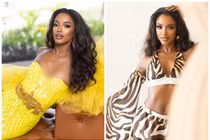 Mỹ nhân Jamaica khoe vòng eo rắn nước ở Miss Universe 2025