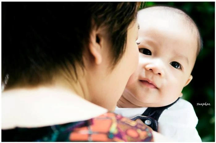 Thúy Vinh bất ngờ khoe con trai