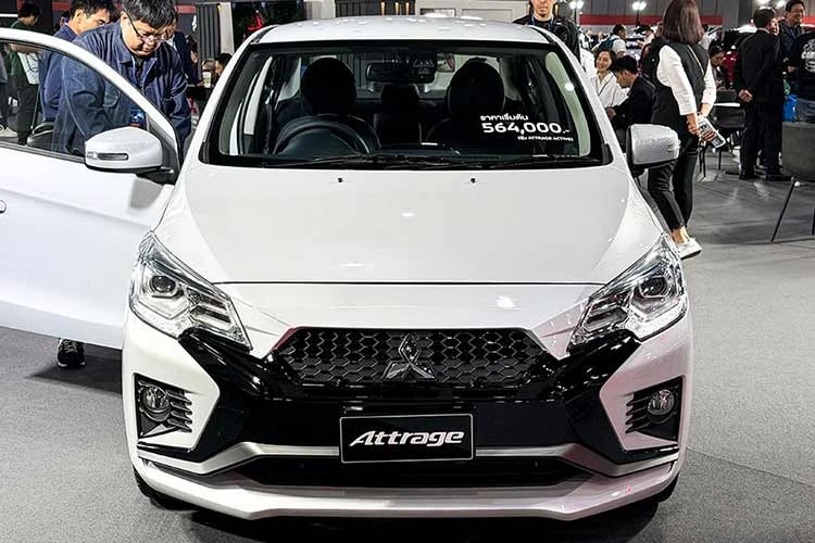 [GALLERY] Cận cảnh Mitsubishi Attrage 2026 - thiết kế "lột xác", ADAS xịn sò